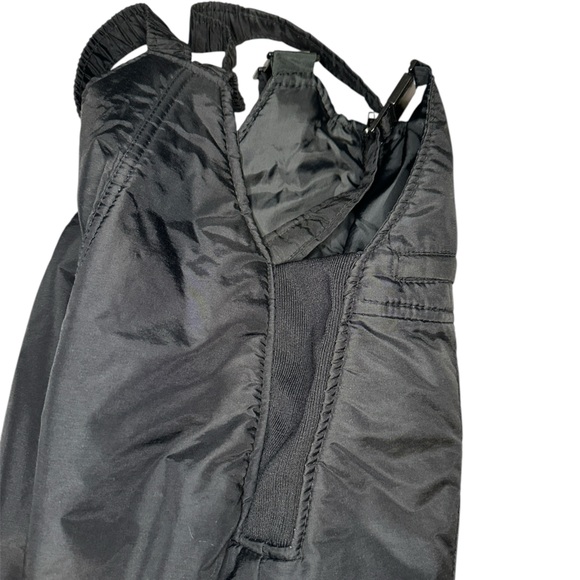 Zermatt youth Small Snow Bibs Black - Picture 3 of 7